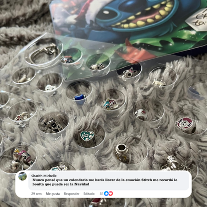 Calendario de Adviento de Pandora Stitch
