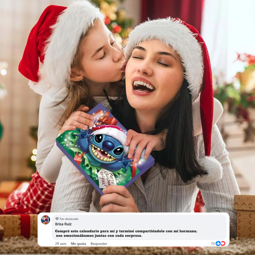 Calendario de Adviento de Pandora Stitch