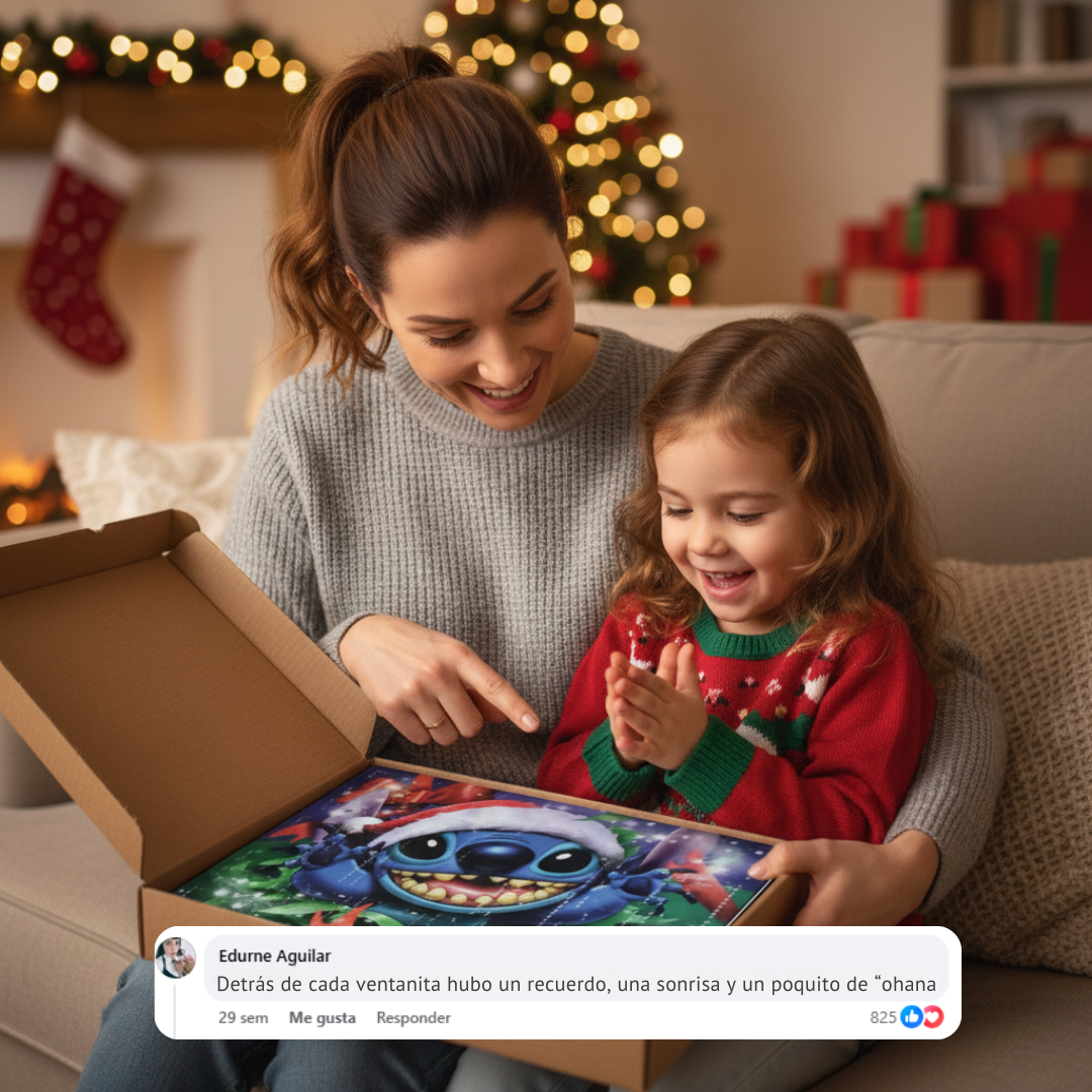 Calendario de Adviento de Pandora Stitch